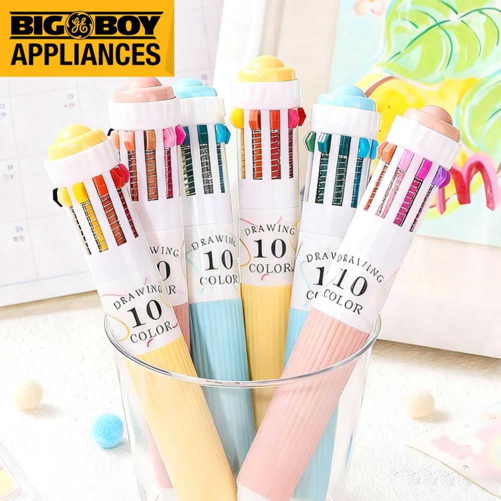 premium smooth writing pens set of 3 colored ballpoint pens fine tip ...