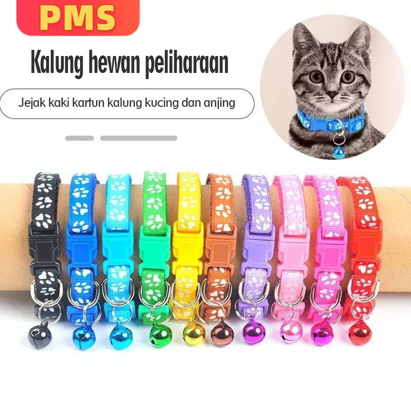Kalung Kucing Anjing Lucu Dengan Lonceng Nyaman