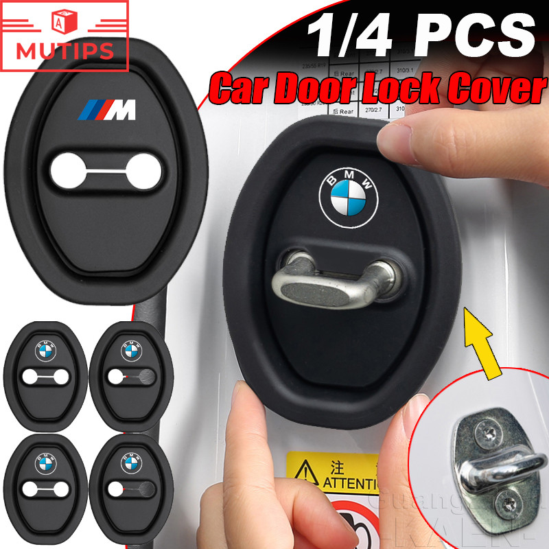 BMW Silicone Car Door Lock Shock Pad Anti-collision Door Lock Protector ...