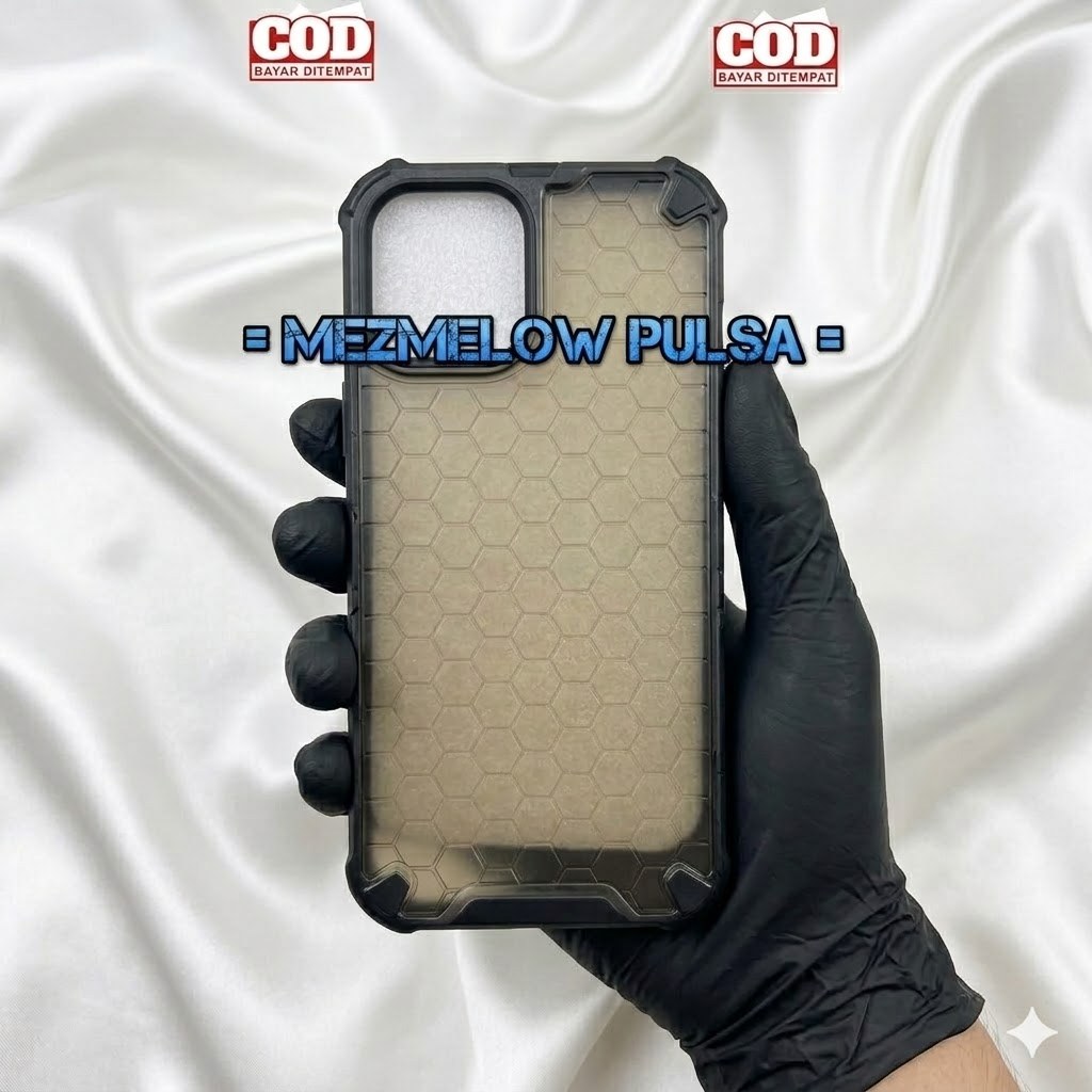 Case Sarang Lebah Casing Caseng Honeycomb Case Armor Case IPHONE 12 / IPHONE 12 PRO
