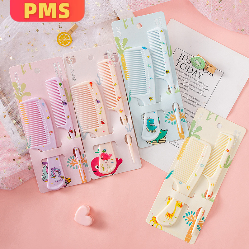 POPmaker Sisir Anak 2in1 Karakter Lucu Aman Lembut