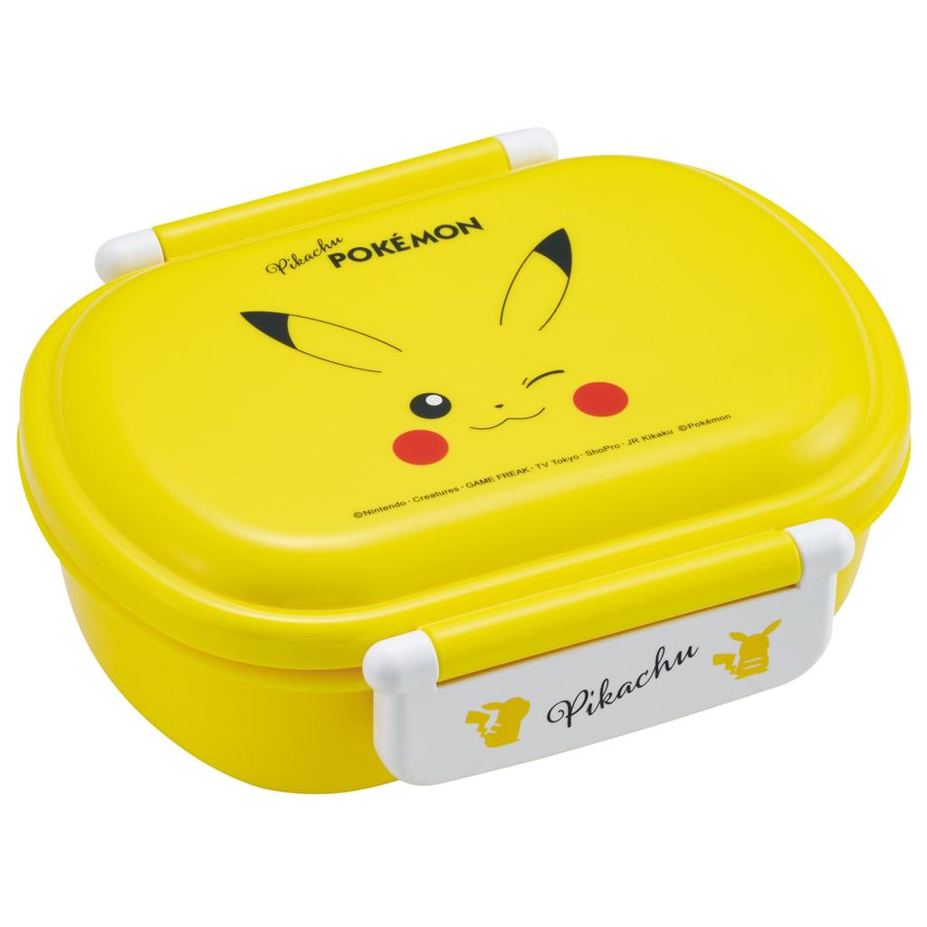 Skater Pokémon Pikachu Face Bento Lunch Box & Food Container — Japanese ...