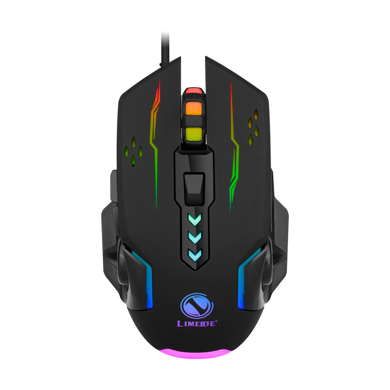 gaming mouse Li magnesium v7 colorful mechanical mouse usb wired ...