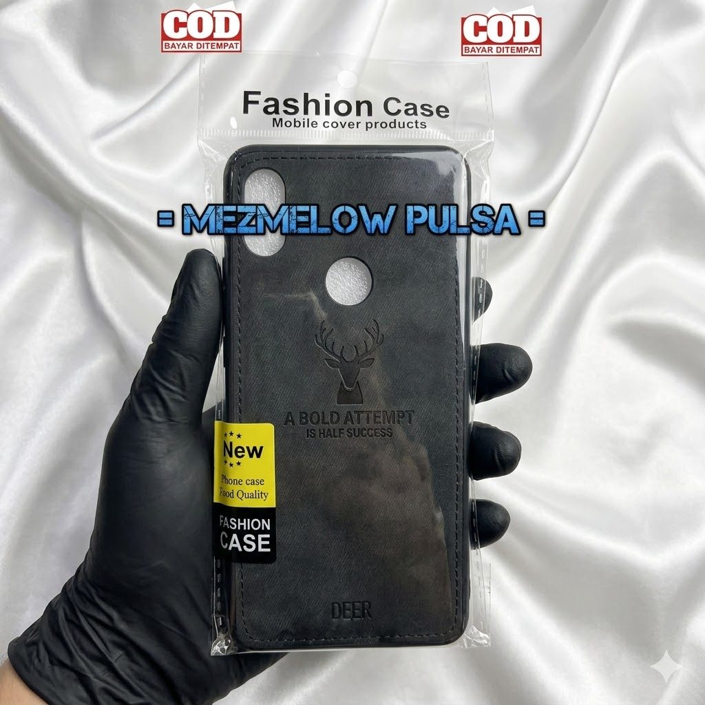Case Cloth Jeans / Casing Rusa Hape Hard Case Canvas Deer Caseng XIAOMI REDMI 7A / XIAOMI REDMI 7 BIASA - Gambar 2