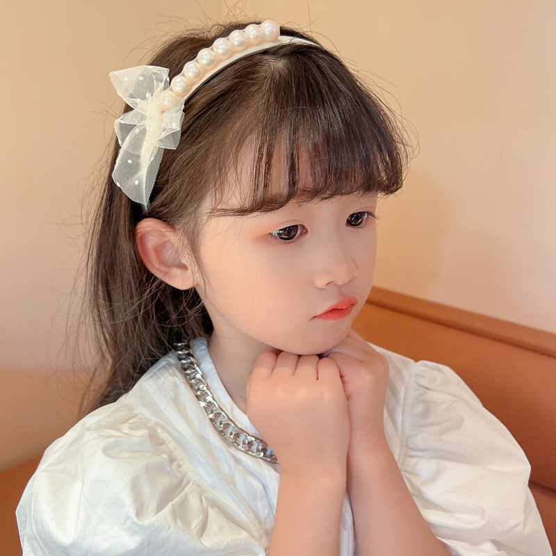 POPmaker Bando Anak Mutiara Bunga Trendi COD - Gambar 2