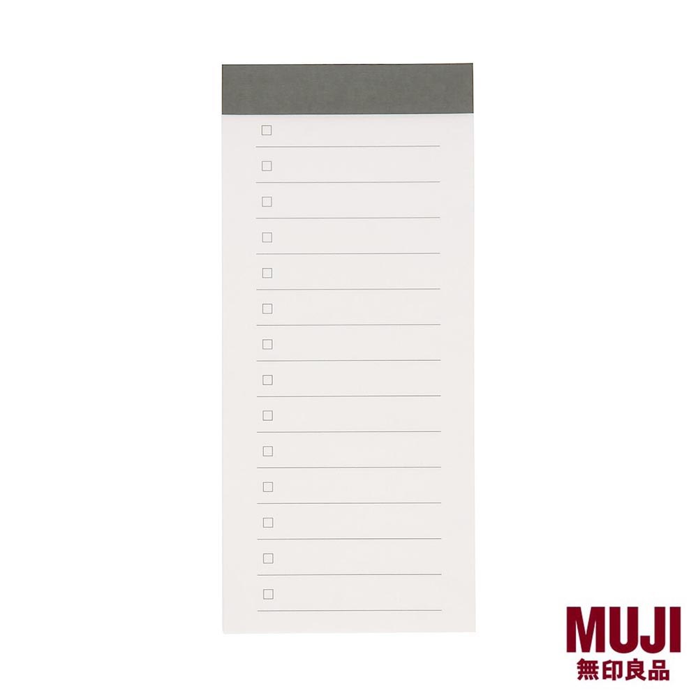 MUJI Notepad Checklist | Shopee Singapore