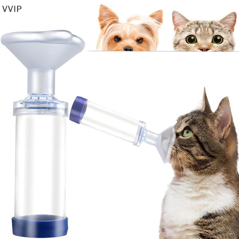 Vvsg Cat Aerosol Chamber Pet Dog Portable Inhaler Handheld Aerosol ...