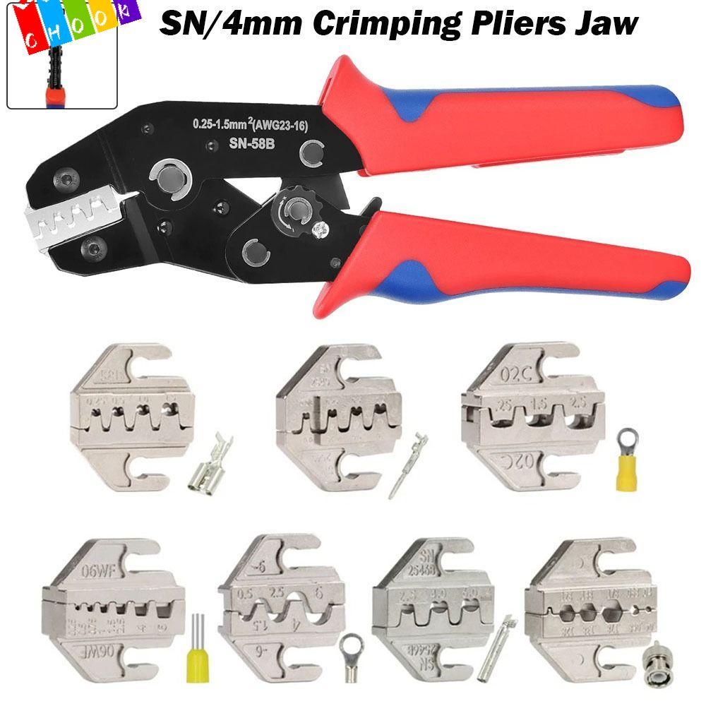 CHAAKIG SN Crimping Pliers Jaw, Alloy 06WF 2549 03H Crimping Pliers ...