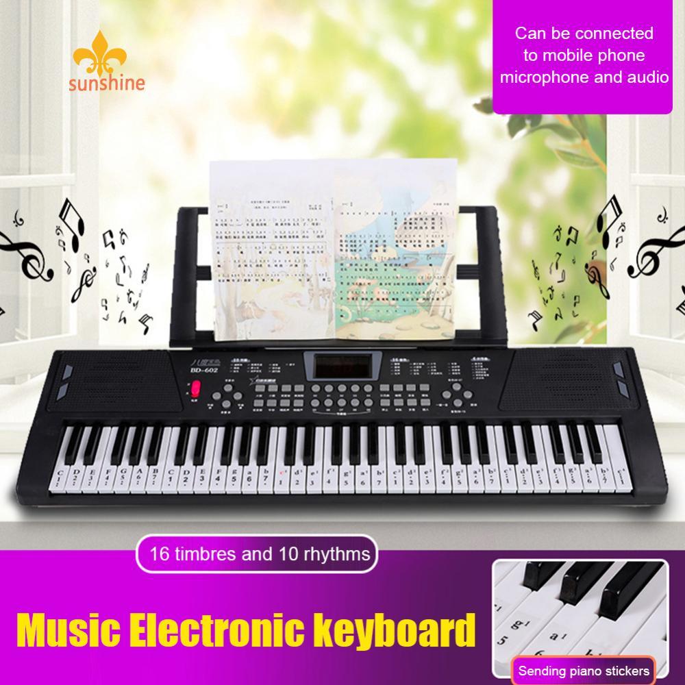61-Key Piano Musical Keyboard New Style Professional Big Musical ...