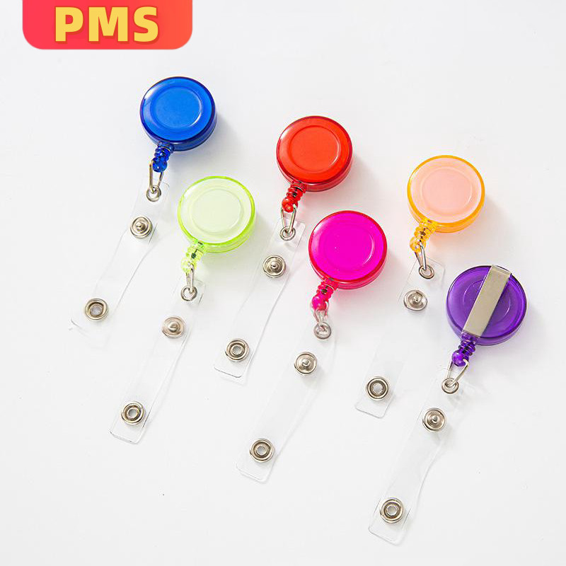 POPmaker Tali ID Card Yoyo Transparan Fleksibel