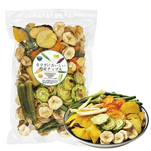 【Direct from Japan】Vegetable chips Additive-free snacks 260g Large ...