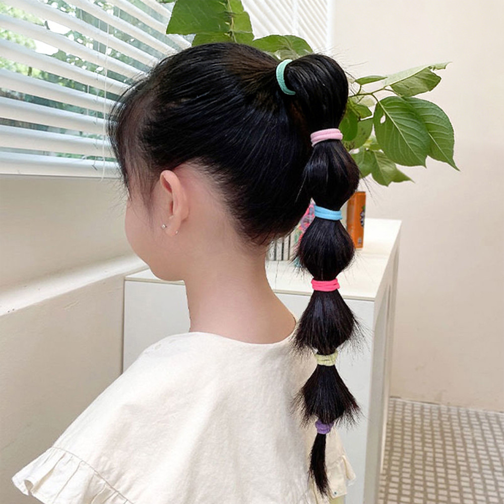POPmaker Ikat Rambut Elastis Isi 50 Anak Dewasa - Gambar 2