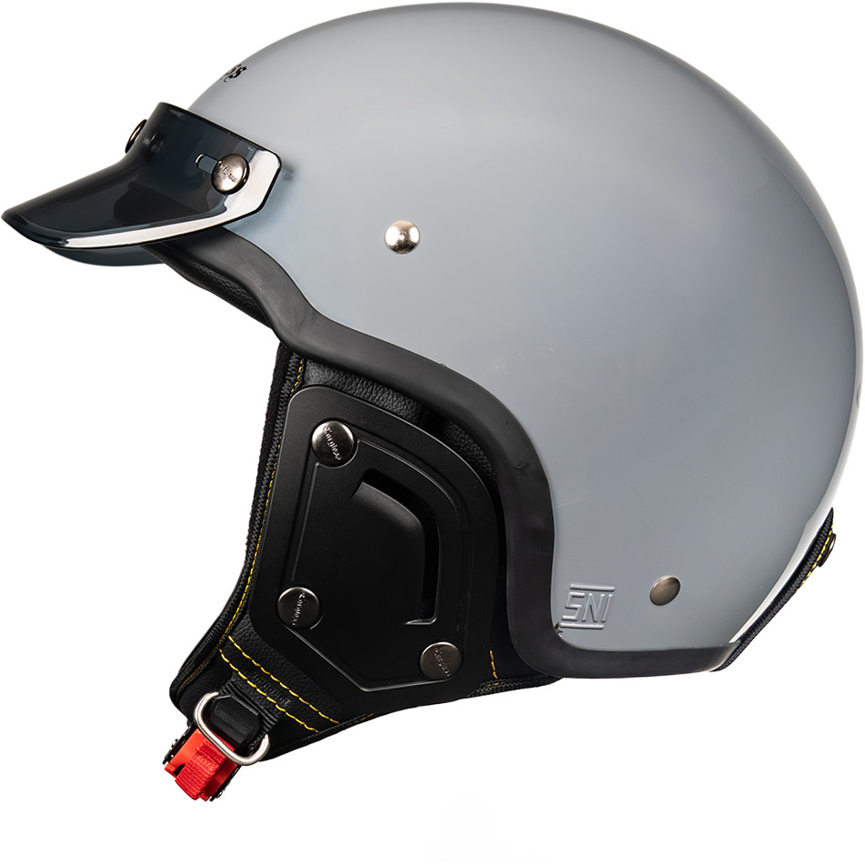 Cargloss CFS Chips Retro Helm Half Face - Dark Grey - Gambar 3