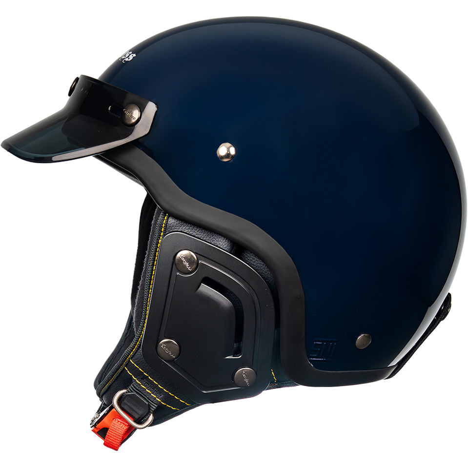 Cargloss CFS Chips Retro Helm Half Face - Navy - Gambar 4