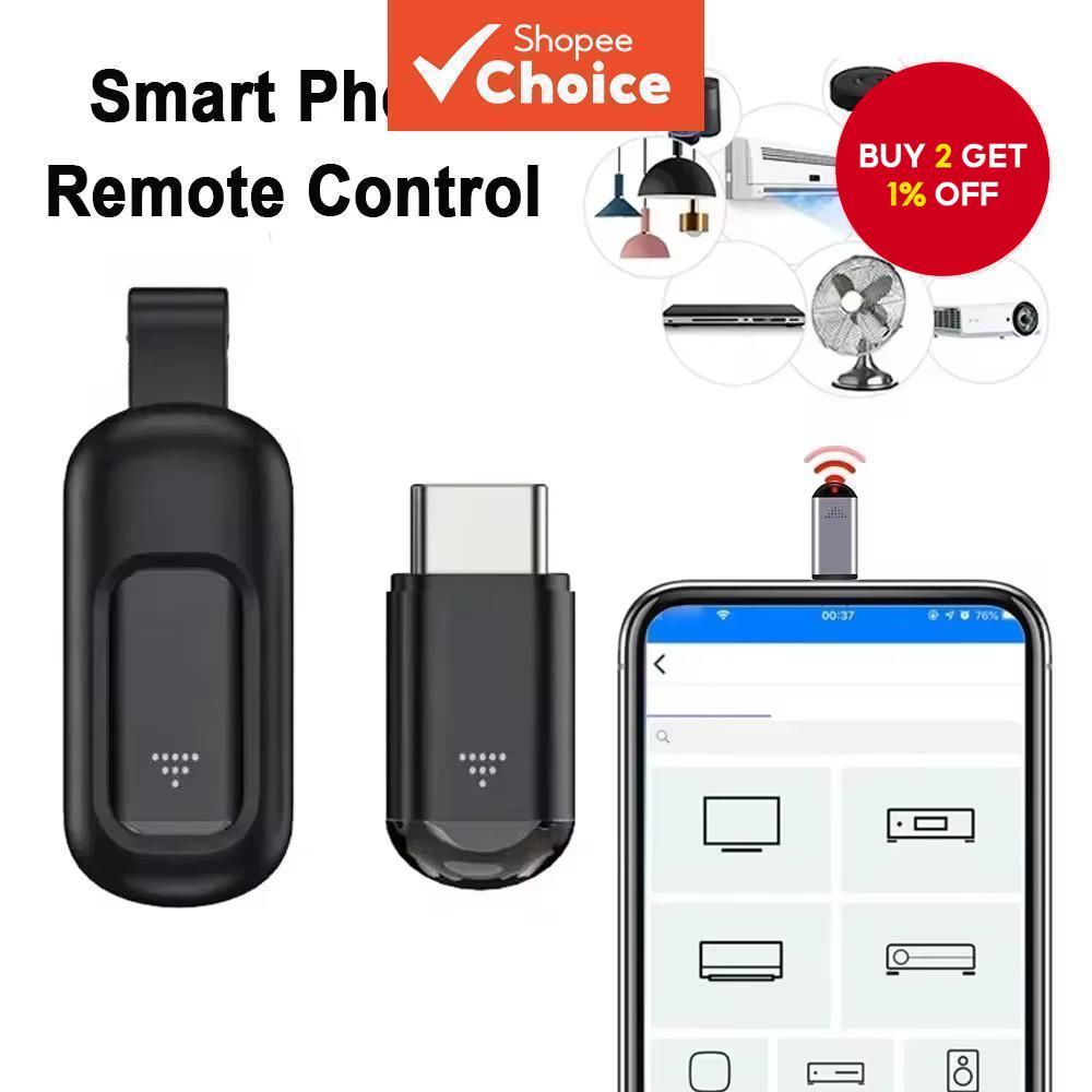 Type-C Micro USB Smart Infrared Universal Remote for TV Box Mobile ...