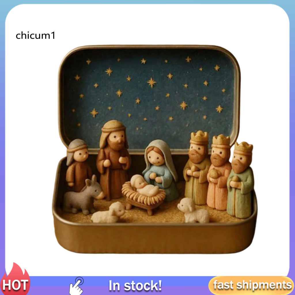 CC CHURCH & HOME DECOR: Tin Box Christmas Gifts are designed with ...