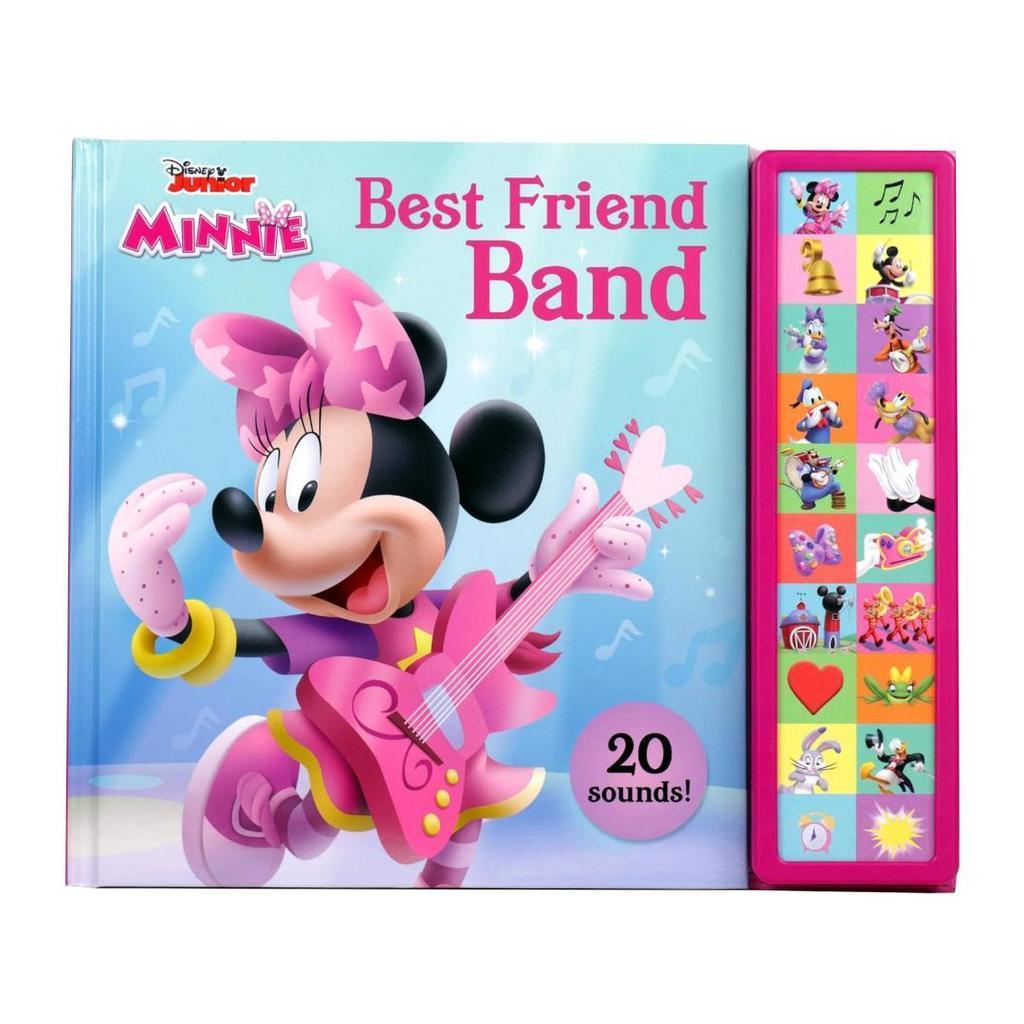 Disney Junior Minnie Mouse - Best Friend Band 20-Button Sound Book (hc ...