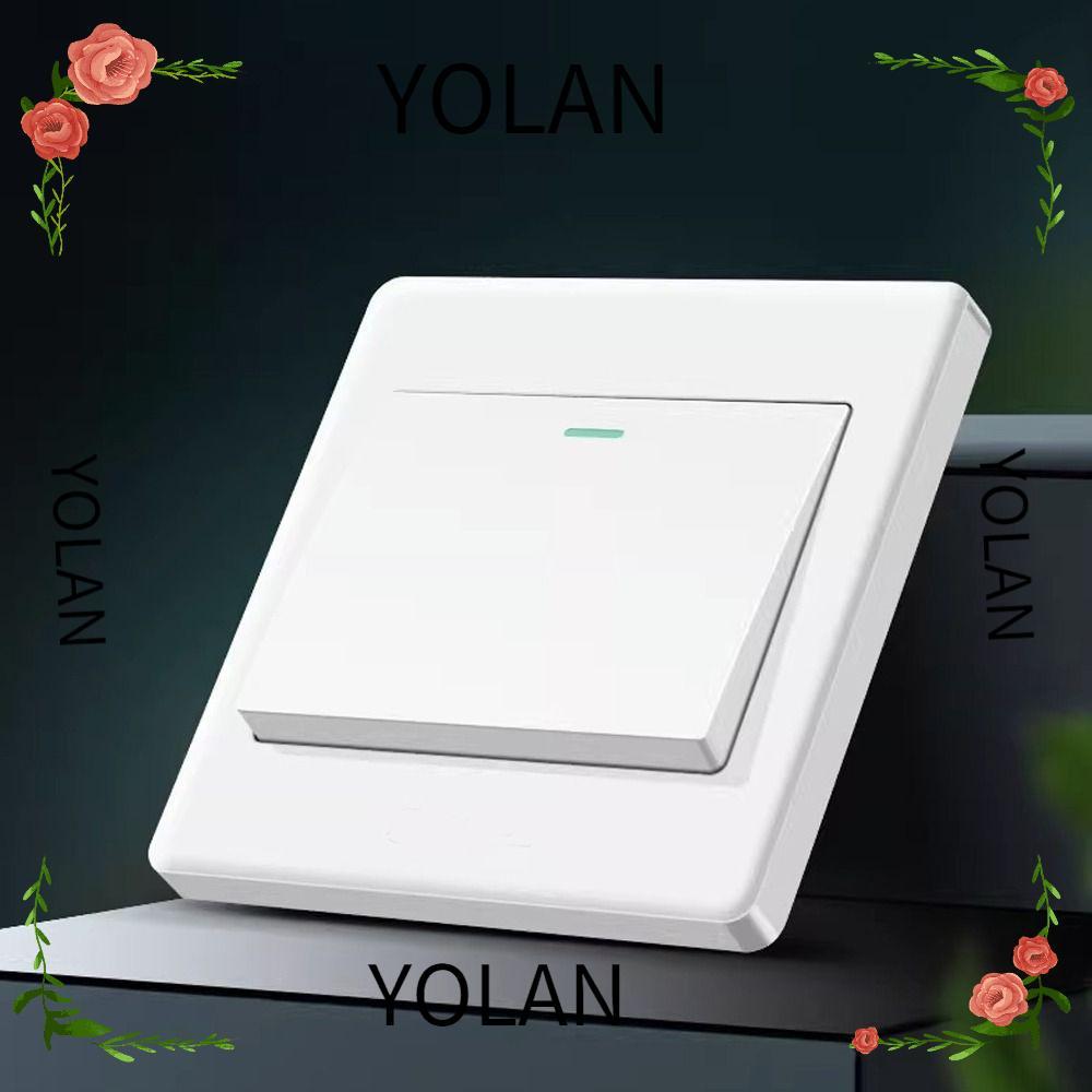 YOLANDAGOODS Wall Light Switch Panel, with Fluorescent Indicator Light ...