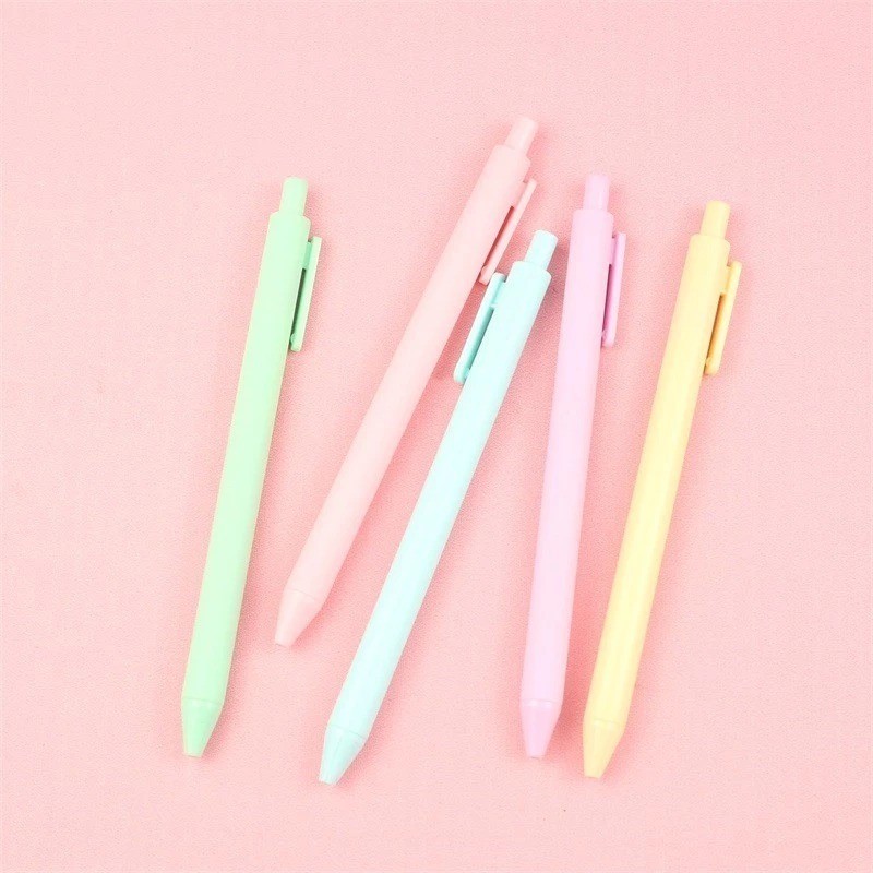 POPmaker shopPena Cetekan Macaroon Warna Pastel LUCU BANGET! - Tinta Hitam yang Lancar, Gaya Foreveryoung yang Kekinian, Nyaman Banget untuk Menulis Seharian di Sekolah & Kantor! H999 COD - Gambar 2