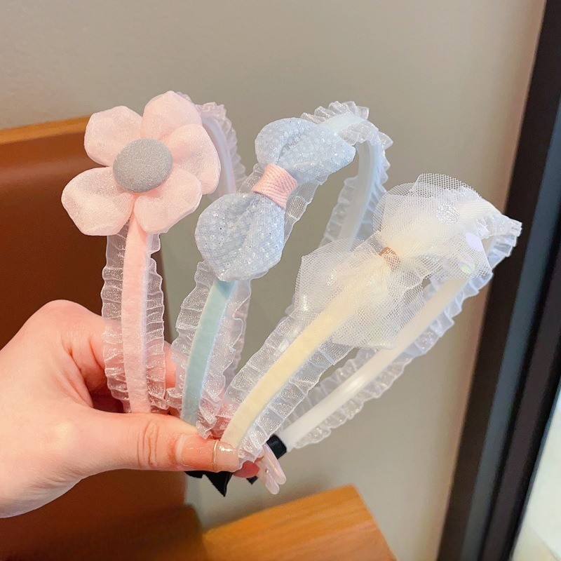 POPmaker Bando Anak Mutiara Bunga Trendi COD - Gambar 4