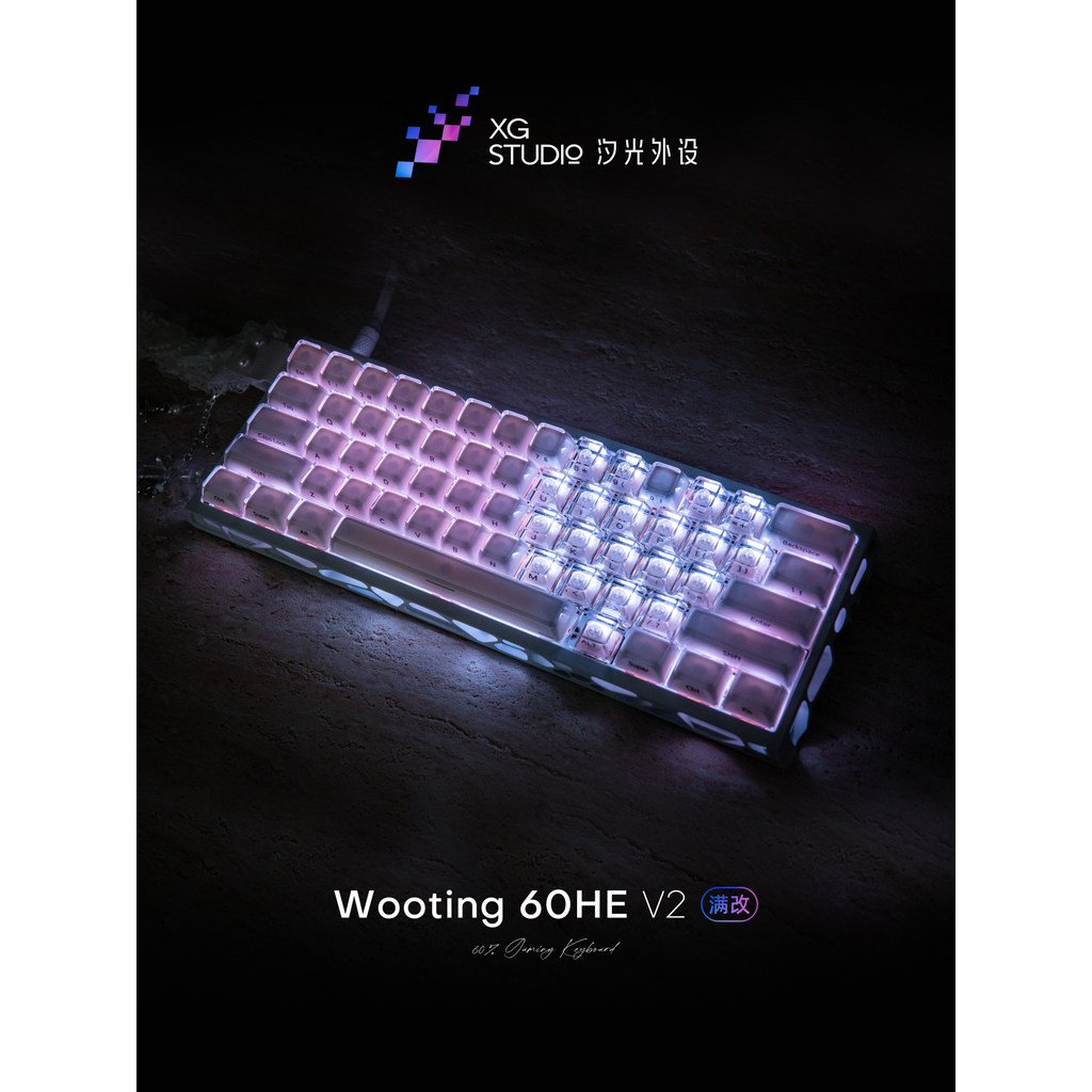 Wooting 60HE v2 カスタム Wooting 60HE V2 Fully Custom Keyboard