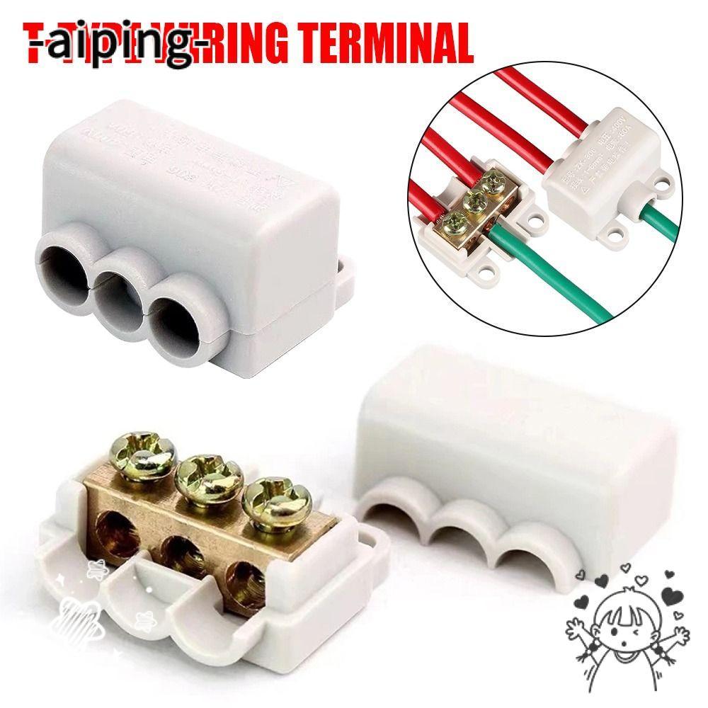 AIPING T-type Wiring Terminal Locking Quick Crimp Universal Electrical ...