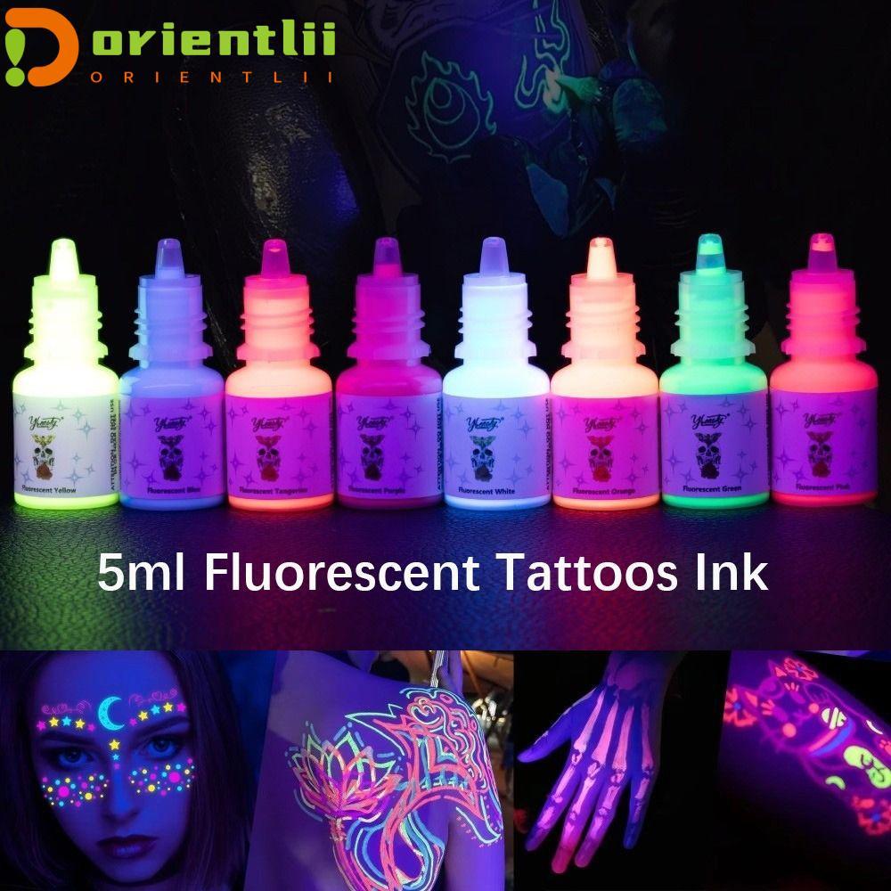 ORIENTLII Tattoos Ink, 5ml Multi-Color Tattoo Ink Pigment, Professional ...