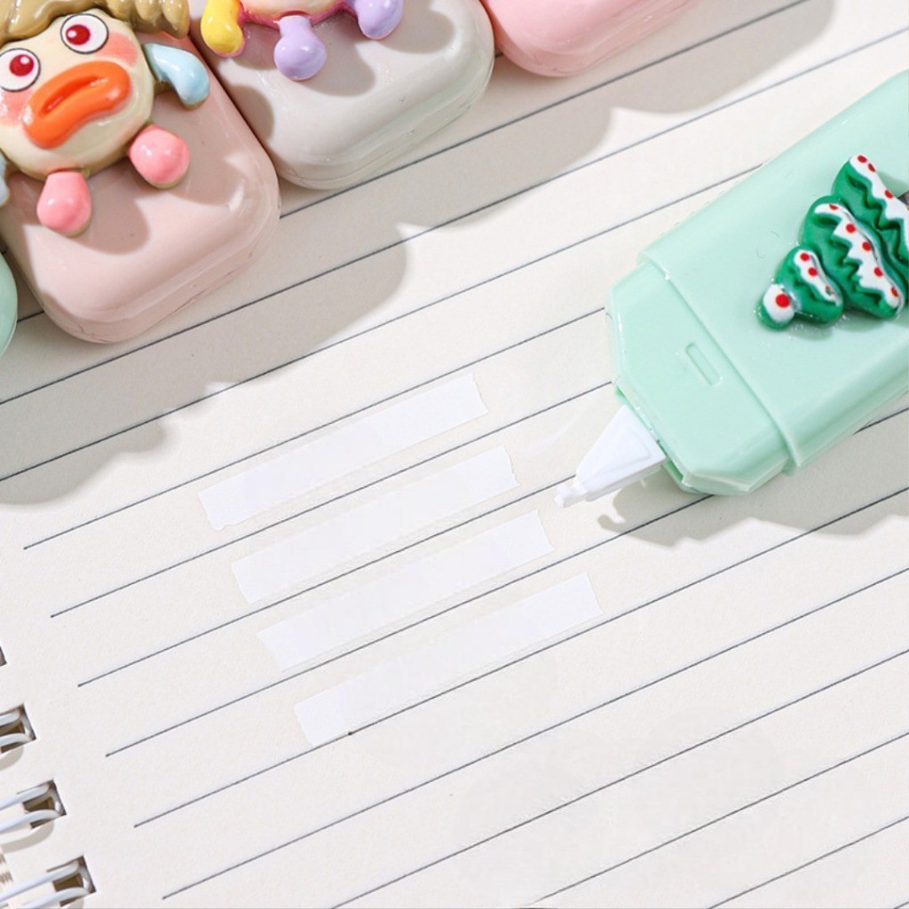 POPmaker Tipe X 6 Pcs Correction Tape 3D Lucu - Gambar 4