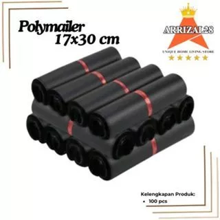 AFL PLASTIK SEAL POLYMAILER PAKING ONLINE SHOP UKURAN 17 X 30 CM 1 PAX ISI 100 PCS