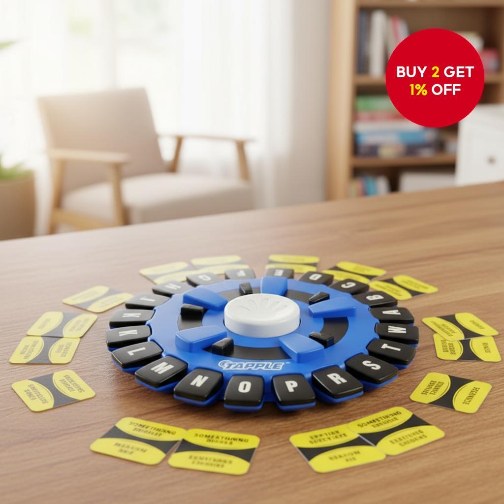 Plastic Turntable Toy Net Red Board Game Tapple Letters Crazy Word ...