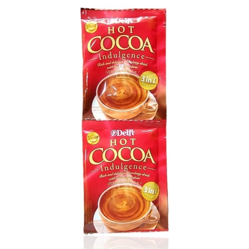 Delfi Hot Cocoa Renceng10 bks x 25gr. - Gambar 3
