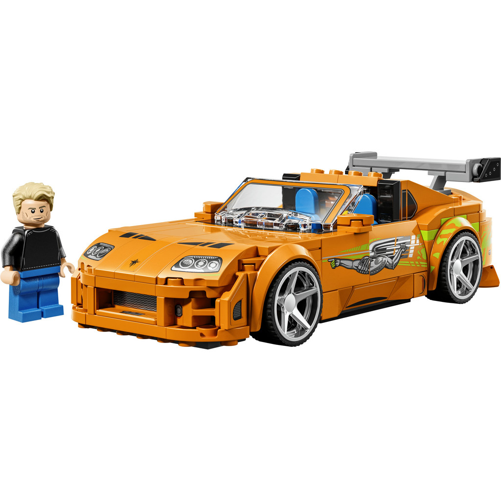 LEGO Speed Champions 77260 The Fast and The Furious Toyota Supra MK4 (292 Pieces), Mobil Mainan Anak Laki Laki, Toys, Bricks - Gambar 2