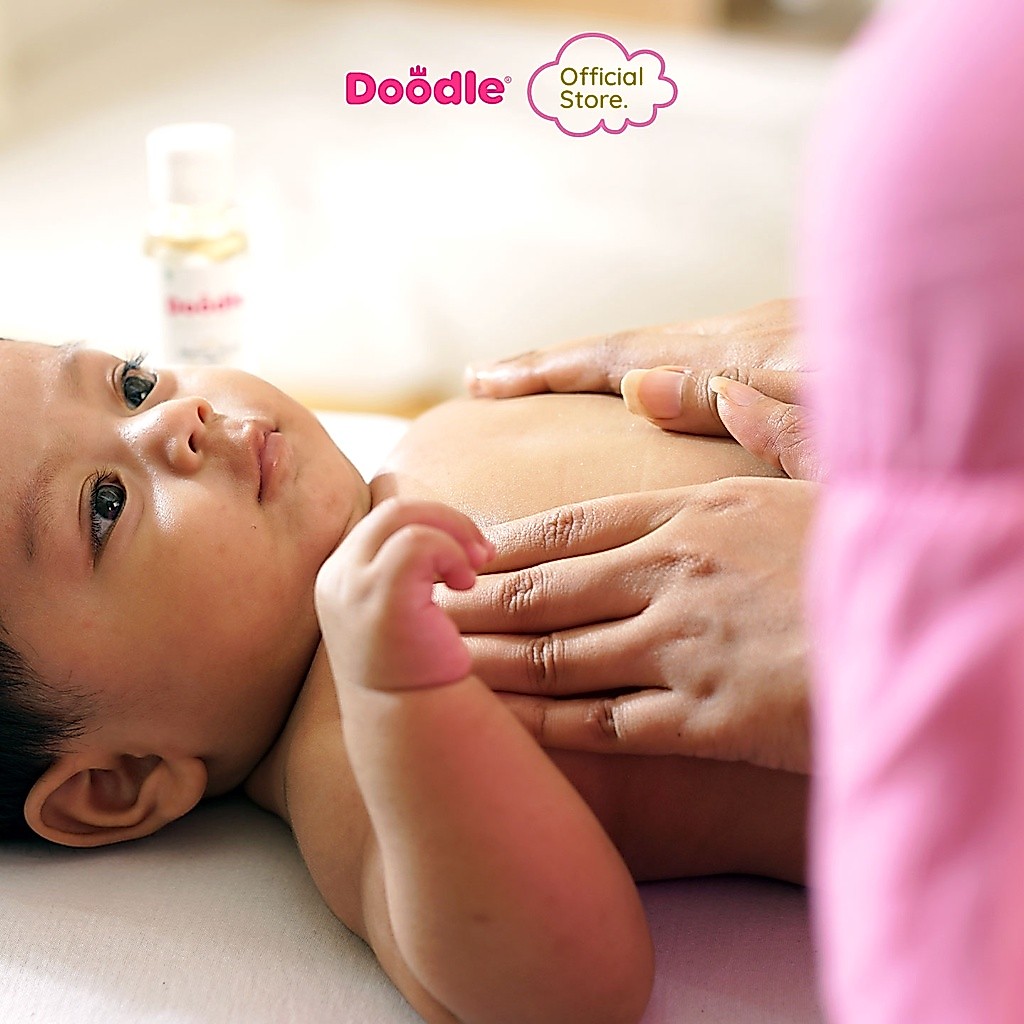 Doodle Bundle 3pcs Minyak Telon ukuran 100ml - Gambar 4