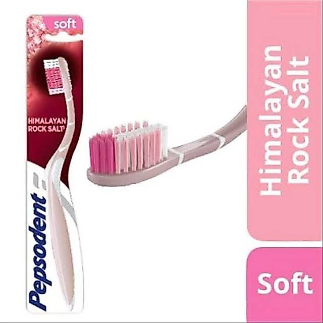 Pepsodent Himalayan Rock Salt Soft Sikat Gigi 1Pc - Gambar 2
