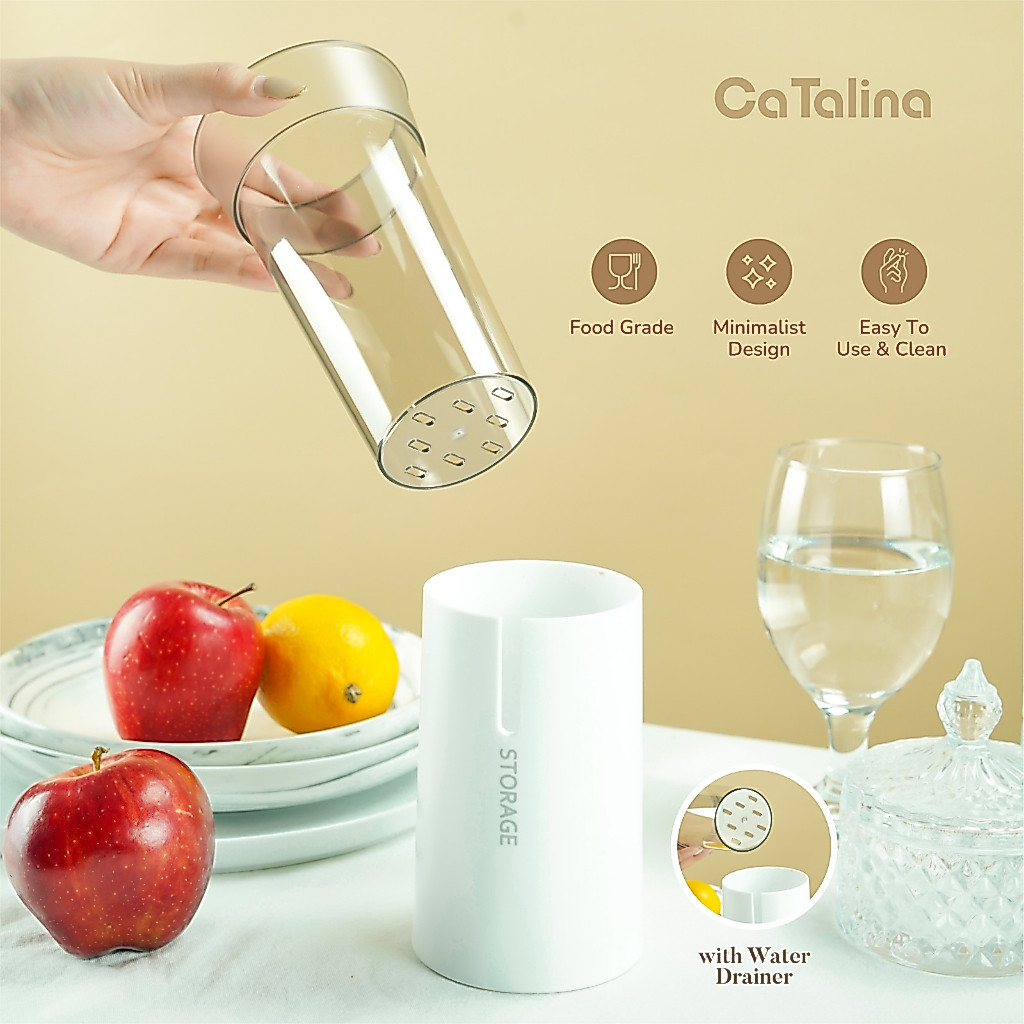 Tempat Sendok Garpu Serbaguna Premium Cutlery Holder Storage - Gambar 3
