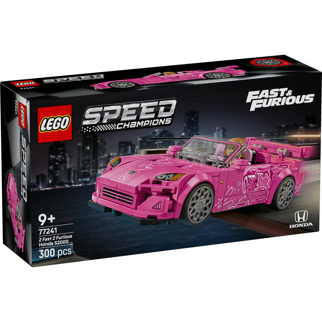 LEGO Speed Champions 77241 2 Fast 2 Furious Honda S2000 (300 Pieces), Building Block, Toys, Bricks - Gambar 2