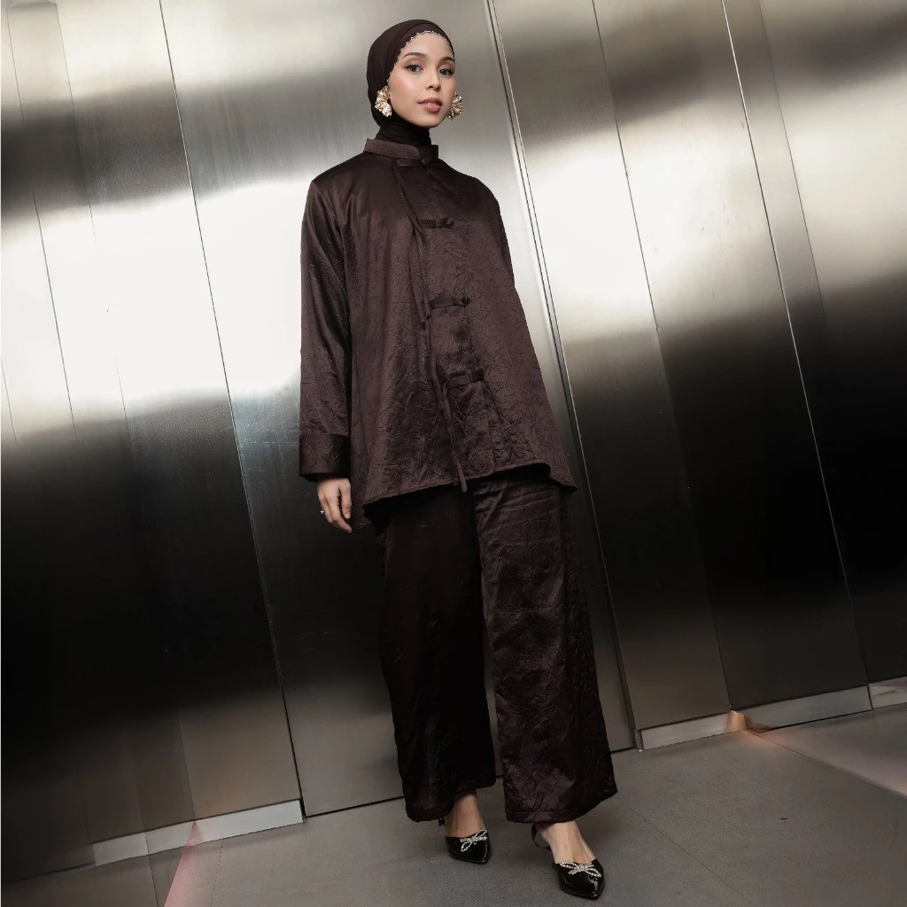 Lozy Hijab - Lesti Set Lozy x Lesti (Set Pants dan Skirt) - Gambar 2