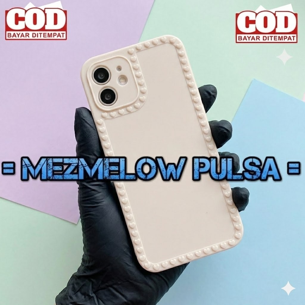 Silikon Glossy TPU Caseng Soft Case Softcase Love Frame Case IPHONE 12 MINI