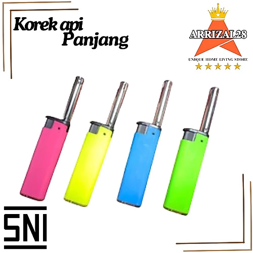 *(BUBBLEWRAP) SNI ALAT PISTOL LIGHTER PANJANG PEMANTIK GAS KOREK API KOMPOR DAN LILIN
