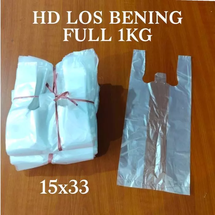 AFL (UKURAN 24X42) KANTONG PLASTIK KRESEK LOS KILOAN NATURAL ORI BENING TRANSPARAN - Gambar 3