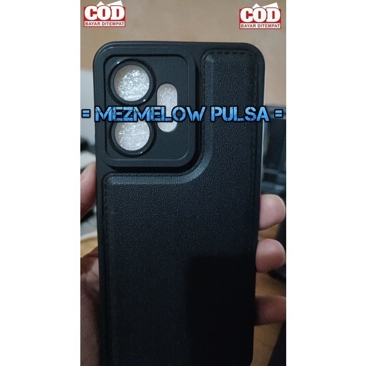 Silicone Caseng Softcase Leather Casing XIAOMI REDMI 13C / XIAOMI POCO C65 - Gambar 4