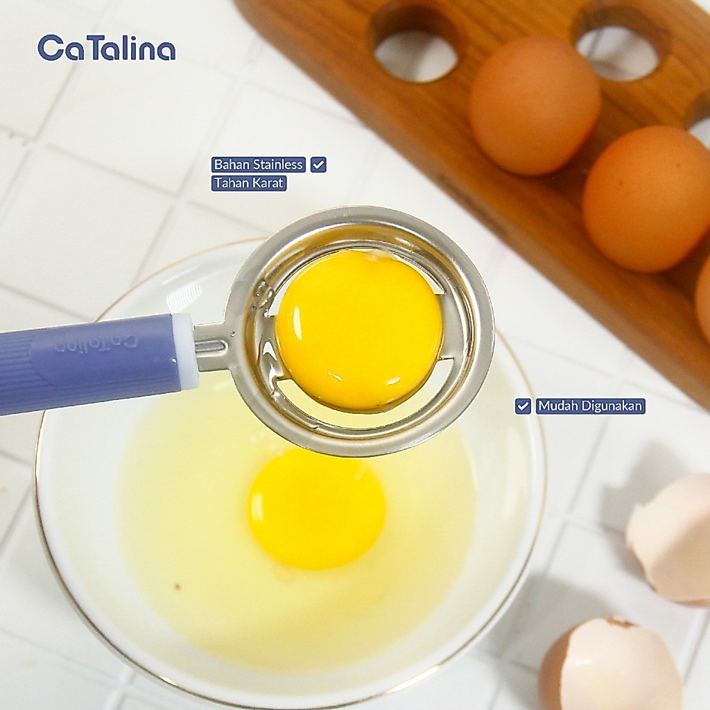 Alat Pemisah Kuning Telur Egg Separator - Gambar 3