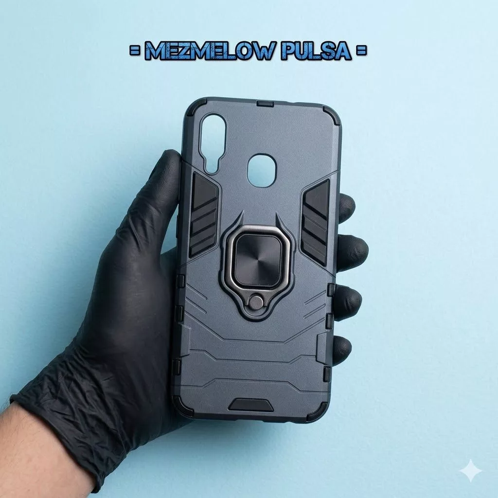 Hard Case Ring Magnet Tebal Magnet Stand Case Armor Caseng SAMSUNG A20 / SAMSUNG A30