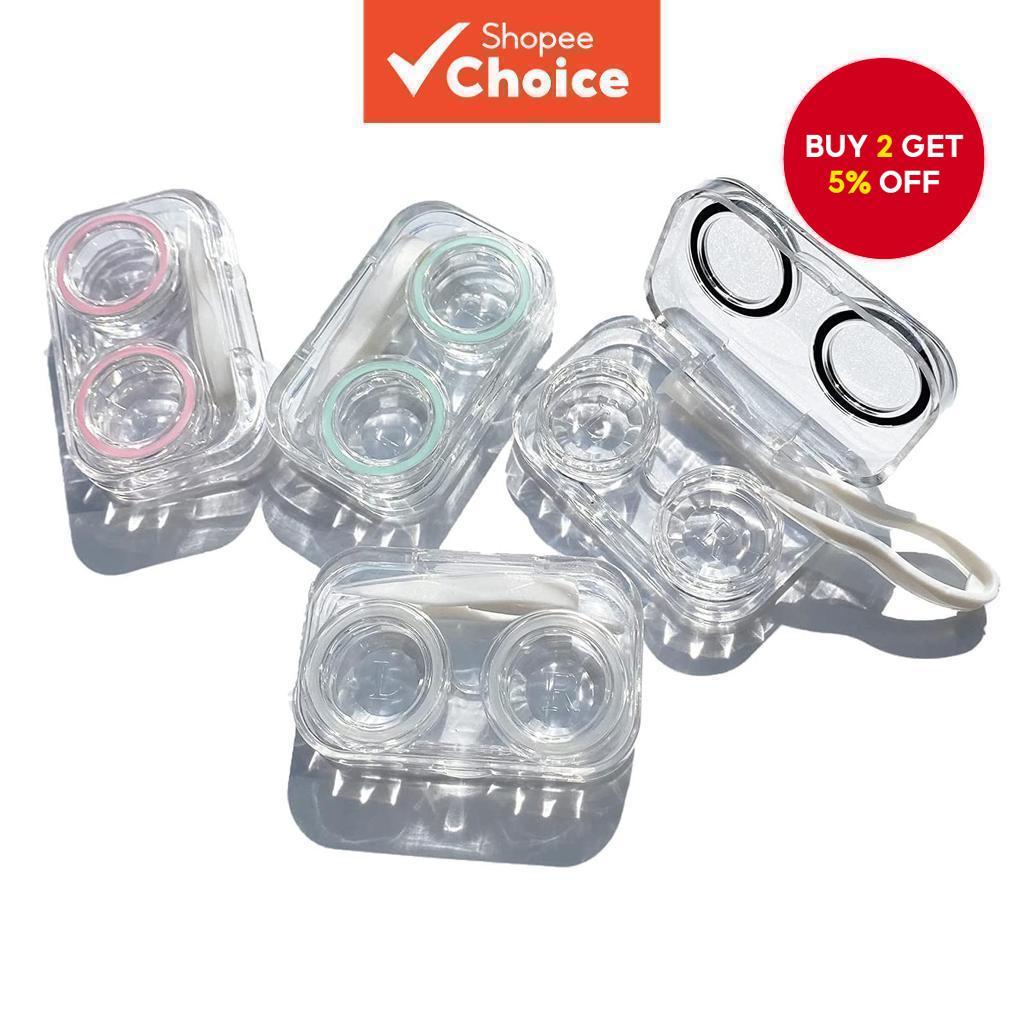 Contact Lens Cases, Colorful Contact Lens Container Holder, Outdoor ...