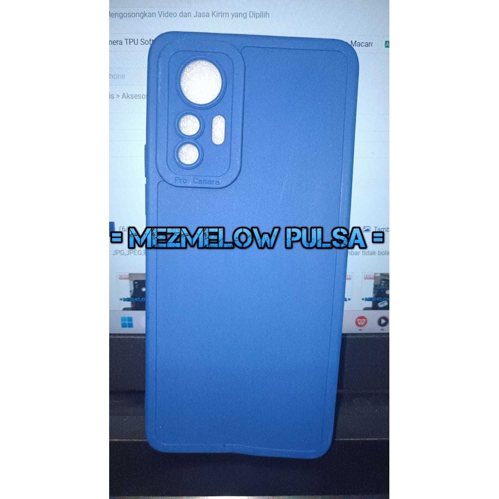 Casing Pelindung Kamera TPU Softcase Case XIAOMI 12 LITE - Gambar 2