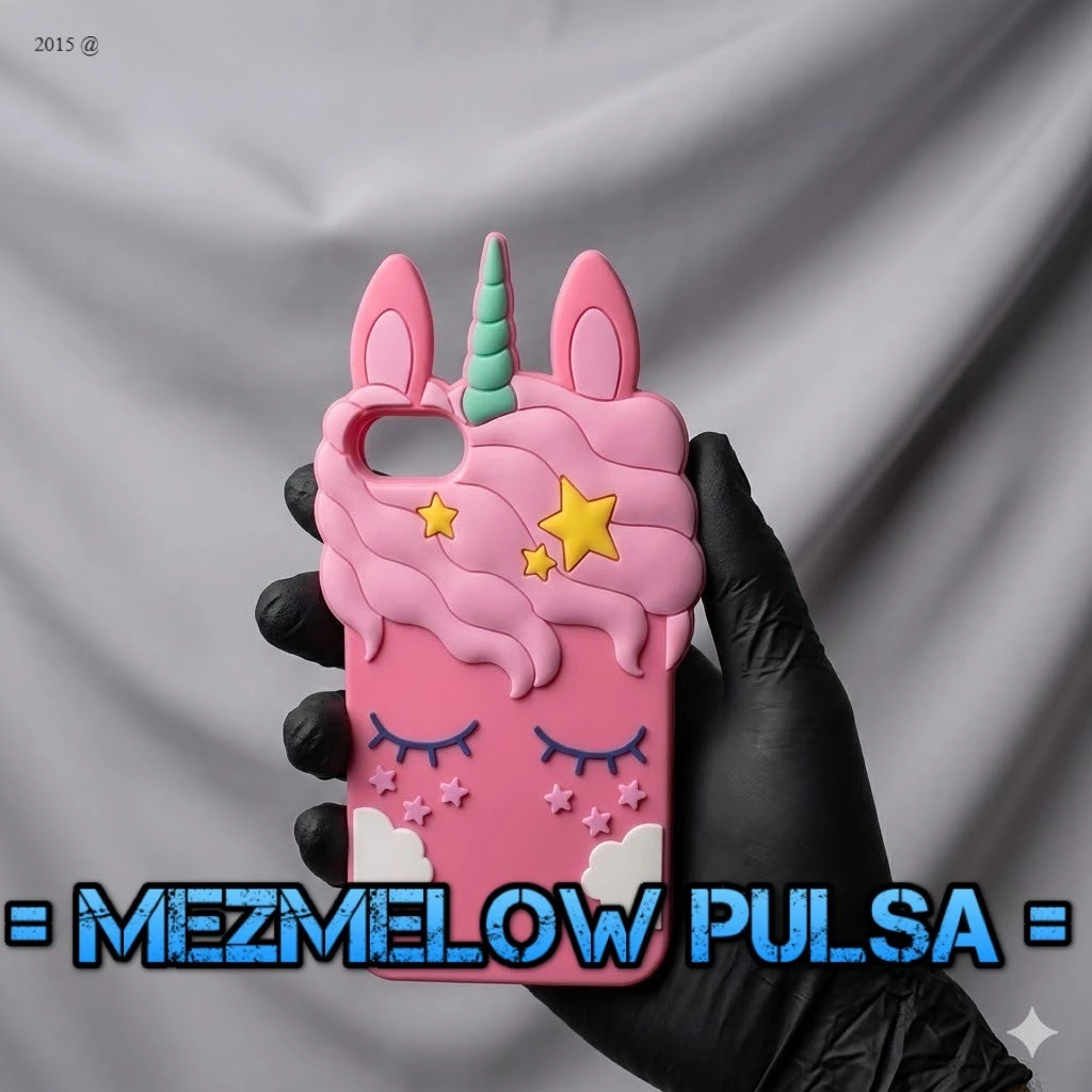 Silicone karakter Softcase karakter 3d kuda poni unicorn Case iphone 6 / iphone 6s / iphone 7 / iphone 8 - Gambar 3