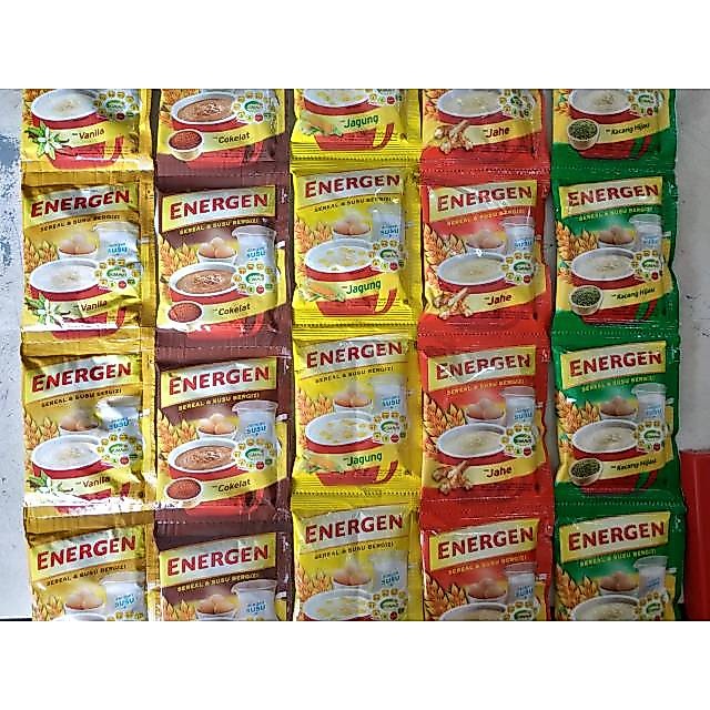 Energen All Varian Renceng isi 10 pcs x 34Gr - Gambar 2