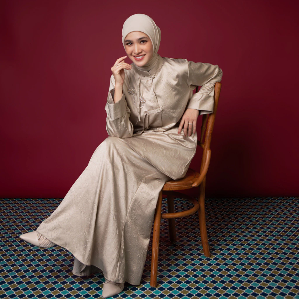 Lozy Hijab - Lesti Set Lozy x Lesti (Set Pants dan Skirt) - Gambar 4