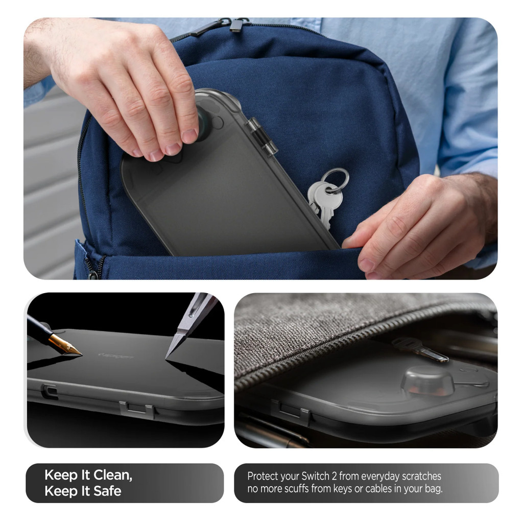 SPIGEN Case for Nintendo Switch 2 Thin Fit 360 Slim Hardcase Lightweight Matte Casing - Gambar 2