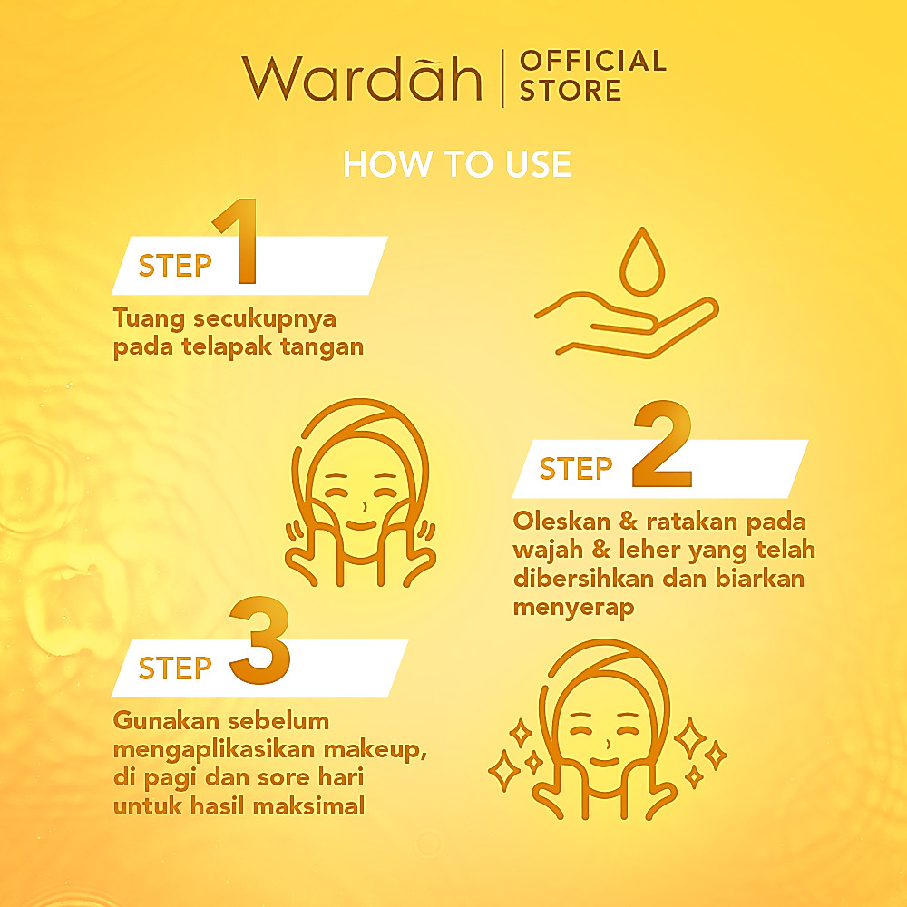 WARDAH C-Defense Mousse Moisturizer 30 g - Pelembab, Primer dan Antioksidan, dengan HiGrade VitaminC - Mencerahkan dan Menyegarkan - Untuk Semua Jenis Kulit - Skincare - Gambar 3